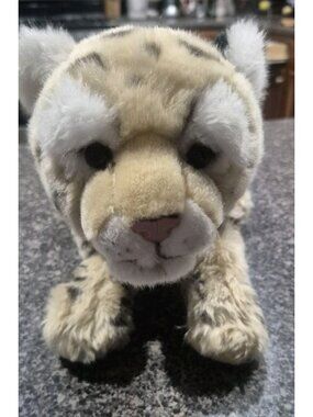 Save Our Space SOS Realistic Clouded Leopard Plush by Leosco Stuffed Animal 2003